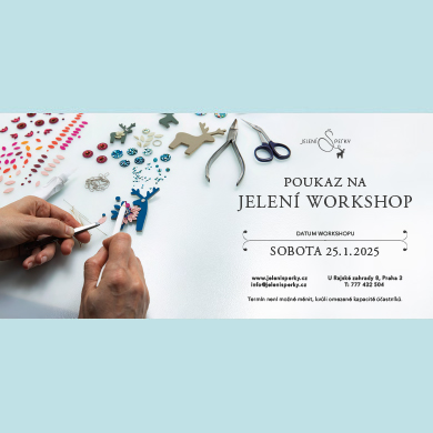 Jelení šperky | Workshop 25.1.2025